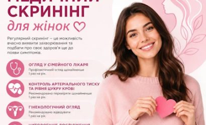 Безкоштовний медичний скринінг для жінок Переяславської громади!
